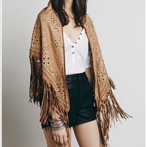 New Fringe Muche Muchette Shawl Sarong Cape Wrap Poncho